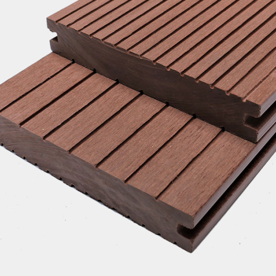 Sàn Gỗ Nhựa Ngoài Trời SD120x20-2G Red Brown