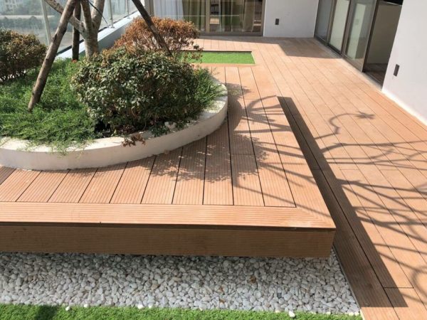 Sàn Gỗ Nhựa Ngoài Trời 140x25-4S Wood