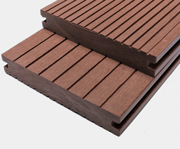 S&agrave;n Gỗ Nhựa Ngo&agrave;i Trời SD120x20-2G Red Brown